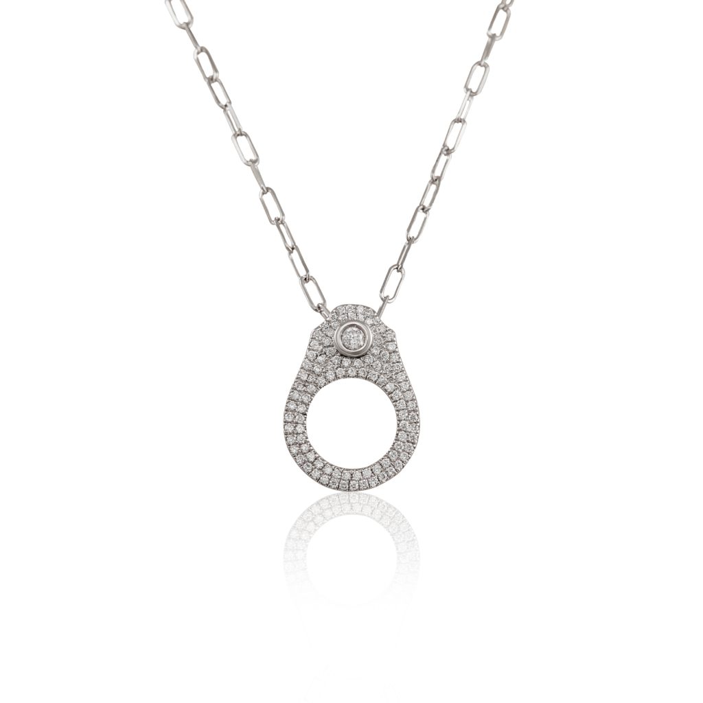 Half Pull Tab Pendant Shop Online Mimia LeBlanc Jewelry